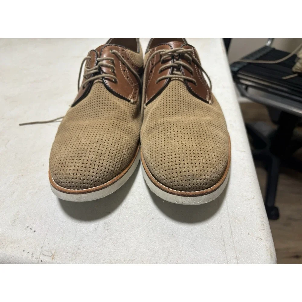 Johnston Murphy Sheepskin‎ Vented Flex System Mens Shoes Size 10 M